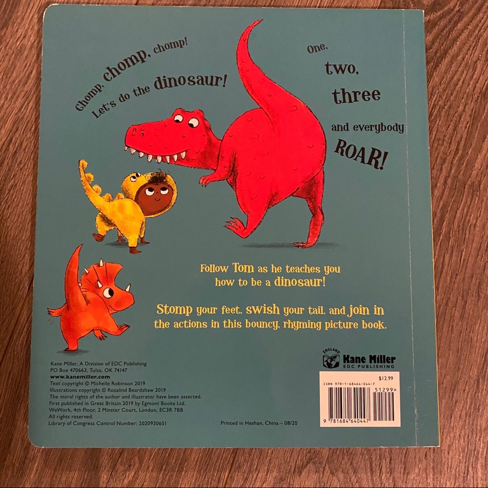 SOLD- "1,2,3 Do the Dinosaur” Usborne book - Picture 2 of 6